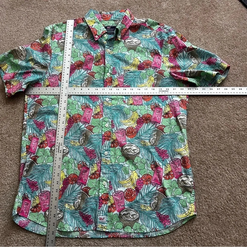 Vineyard Vines Classic Fit Murray Short Sleeve Button Down Shirt - Picture 5 of 7